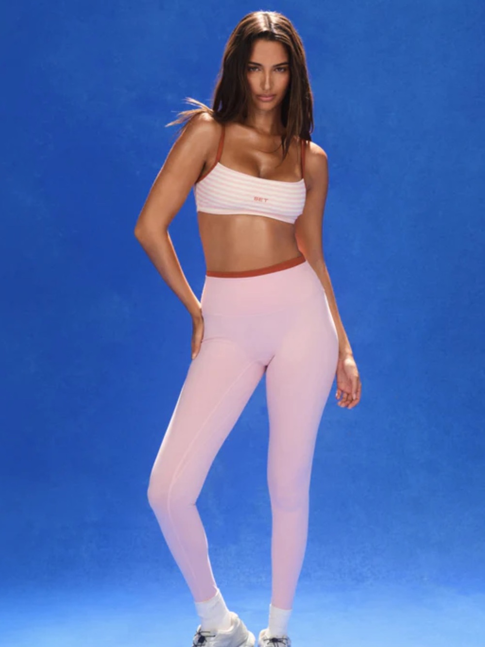 SET Active Saint-Tropez FormCloud Cloud Stripe 90’s Bra & Cloud Con NWT SOLD OUT